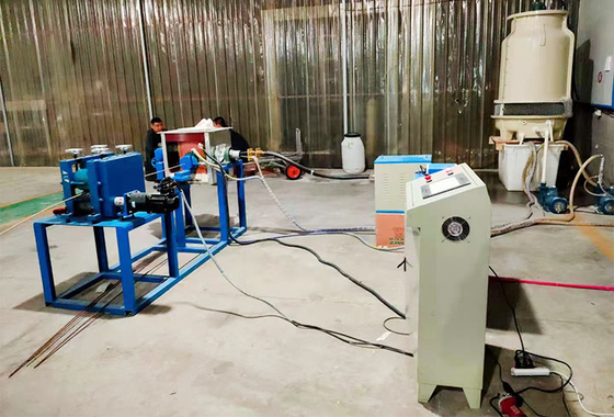Horizontal Continuous Copper Rod Casting Machine 90KW For Aluminum