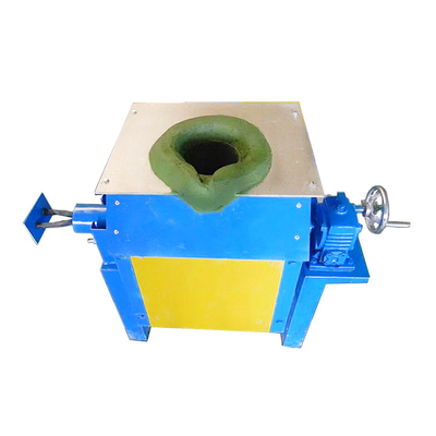 Small Electric Medium Frequency Induction Melting Furnace