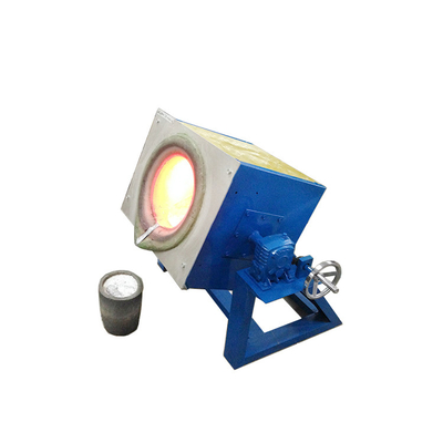 Small Electric Medium Frequency Induction Melting Furnace