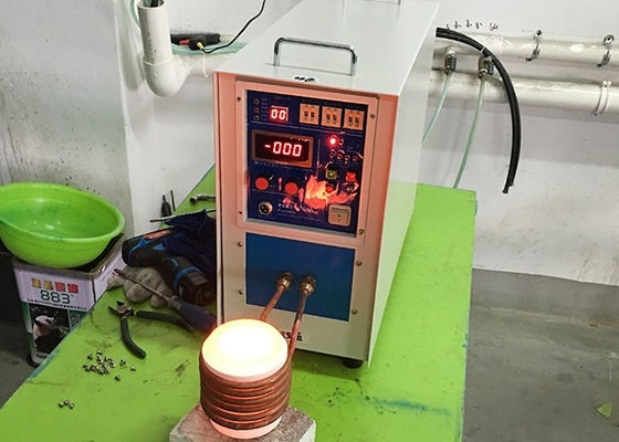 Brass Small Induction Melting Furnace Copper Single Phase 220V