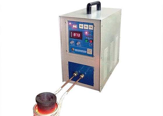 Brass Small Induction Melting Furnace Copper Single Phase 220V